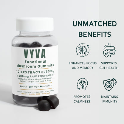 VYVA™ Mushroom Gummies