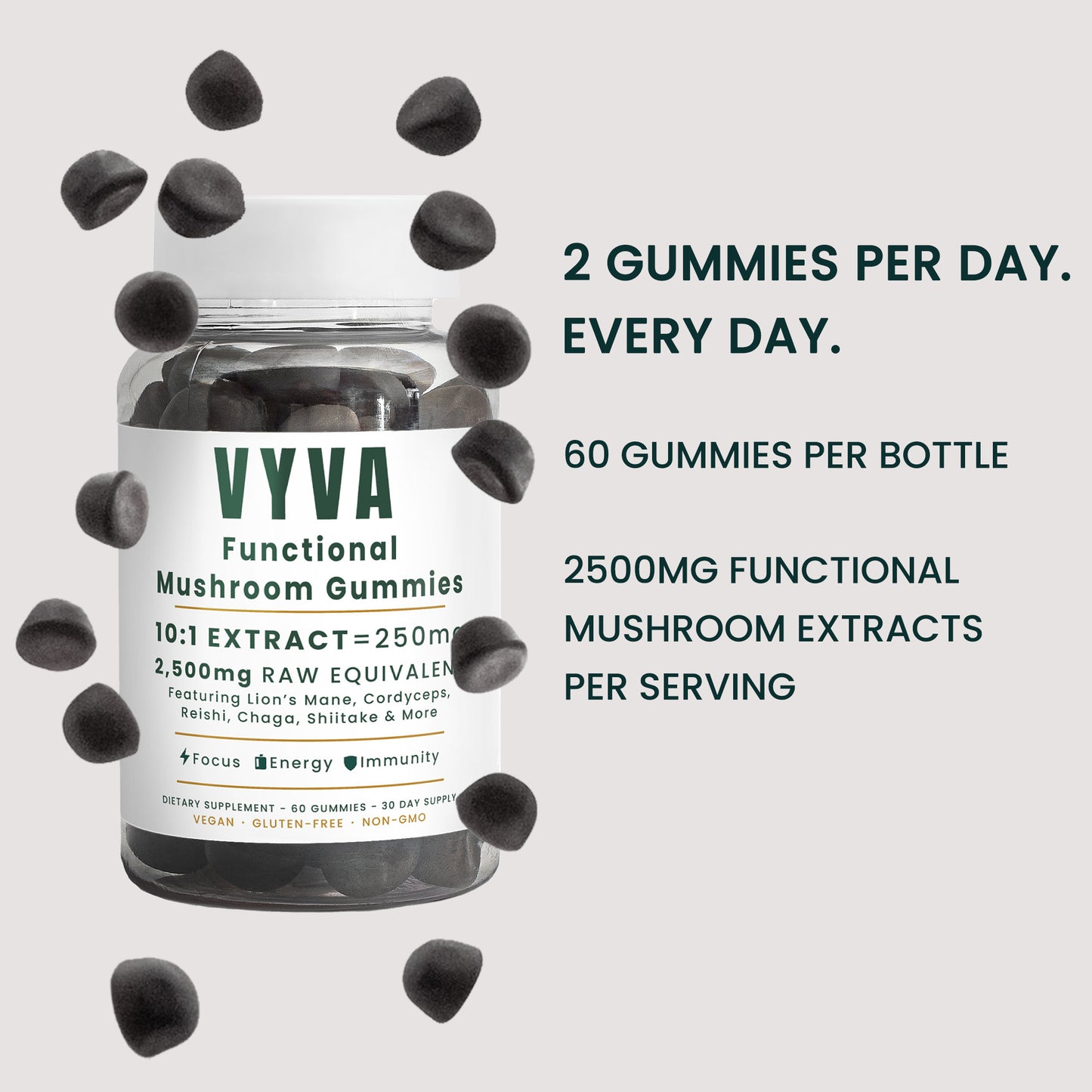 VYVA™ Mushroom Gummies